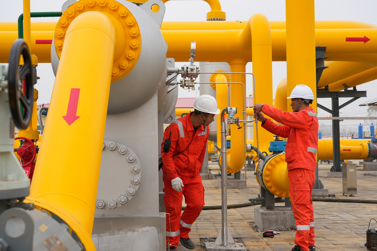 打通海上天然气外输新通道——苏皖管道投产运行，为天然气保供增添“底气”